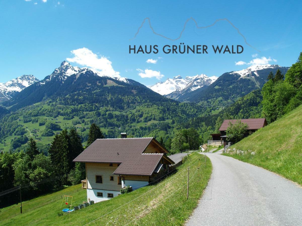 Haus Gruener Wald Lejlighed Bartholomäberg Eksteriør billede